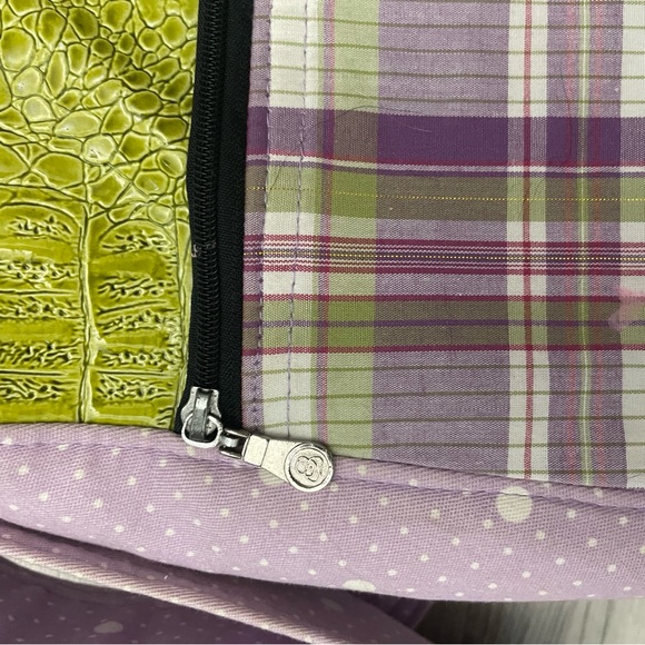 Bag DADDY, Plaid, Polka Dot, Magnetic Closuue - Picture 11 of 12